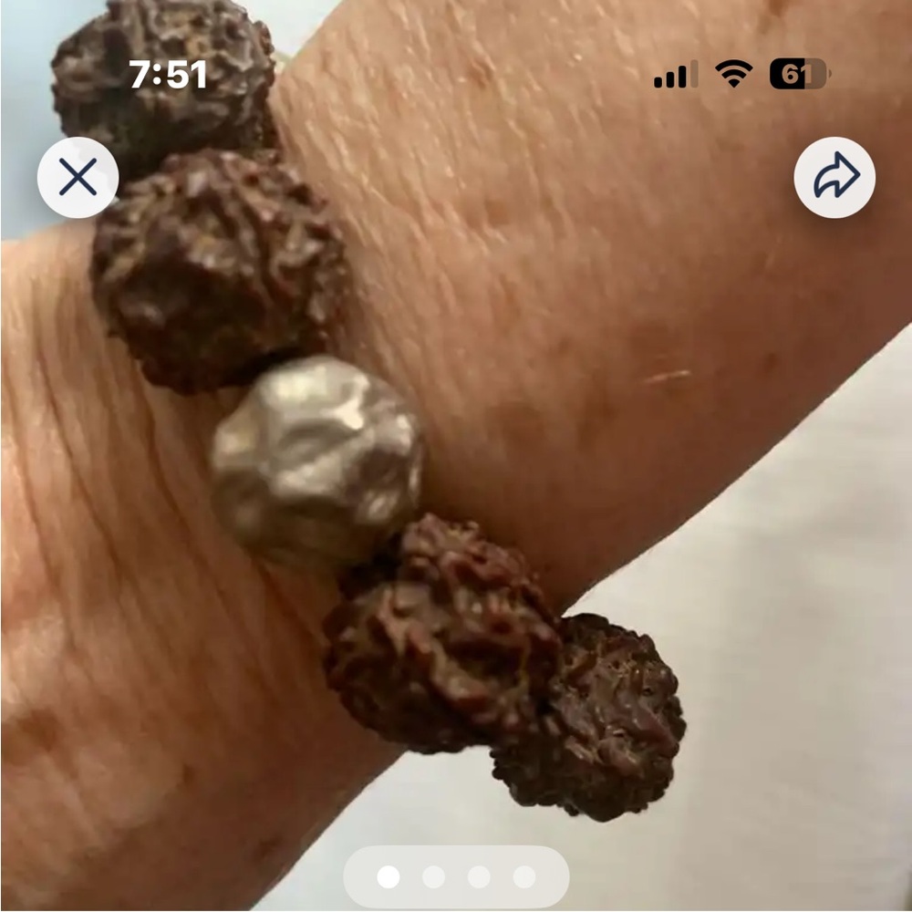 Rudraksha Bracelet.